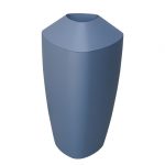 Tria Fiberglass Waste Receptacle