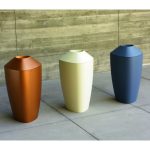 Upscale fiberglass bins